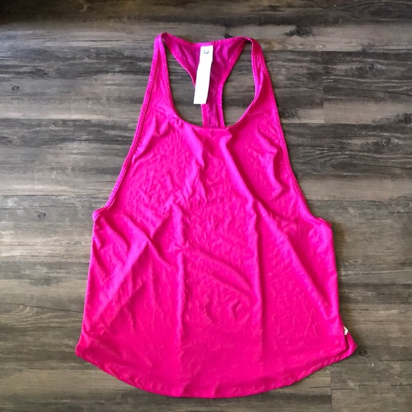 Fabletics Tops - Fabletics Pink Racer Back Tank size Medium